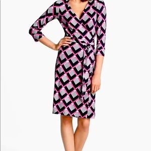 DVF Silk-Jersey Wrap Dress